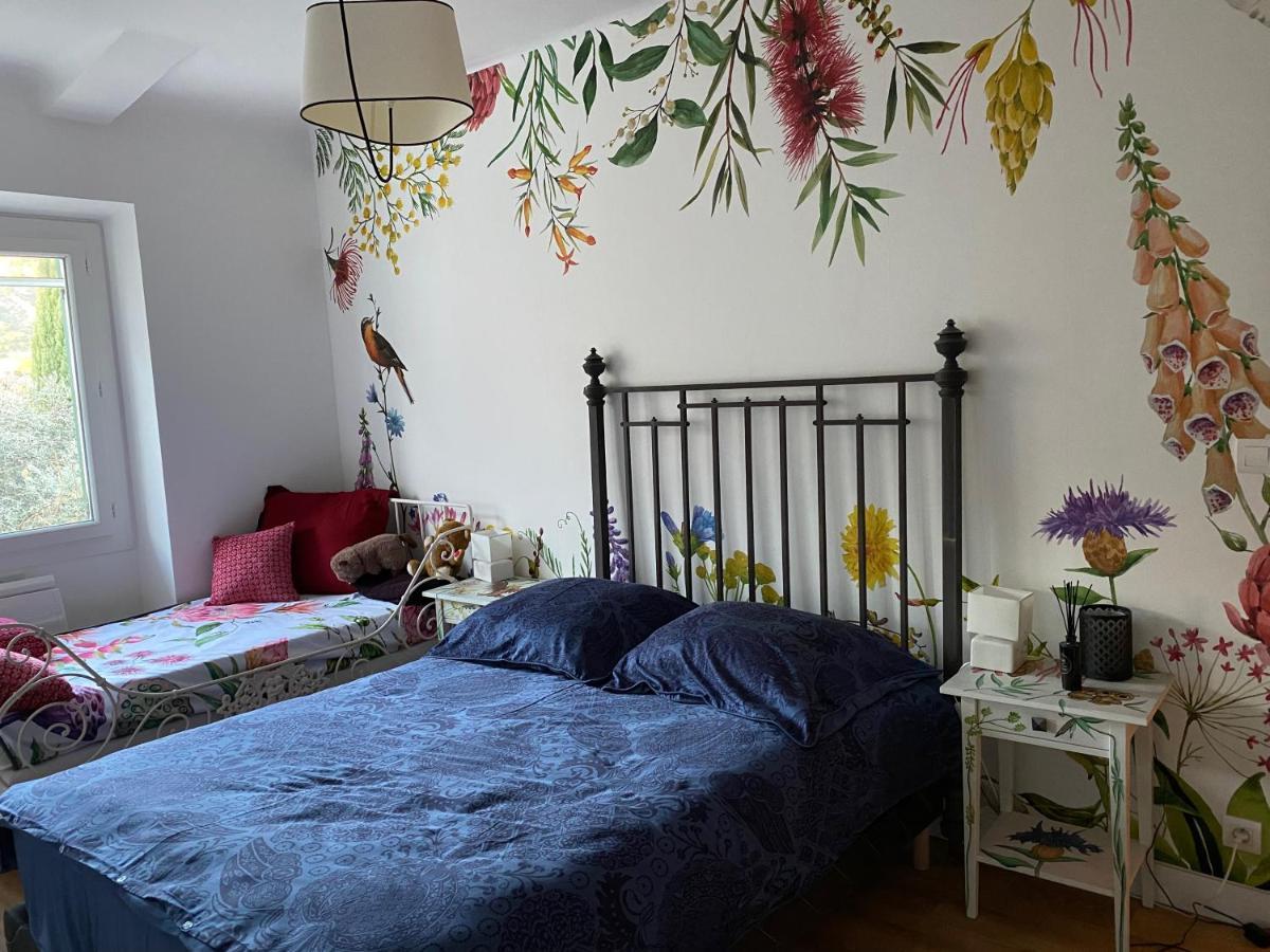 Chambre Privee Dans Un Mas Au Centre Du Village Maubec  Ngoại thất bức ảnh